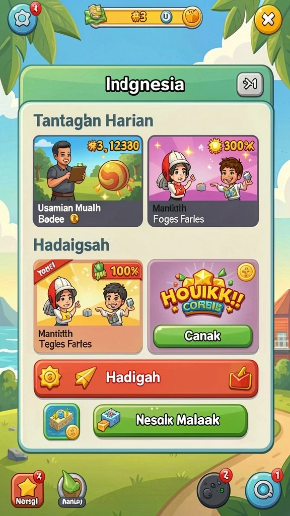 9939 - Setiap level menawarkan tantangan baru yang menggugah.