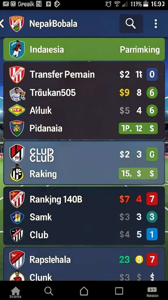 coloksgp - Tampilan menu utama COLOKSGP yang menarik dan interaktif.