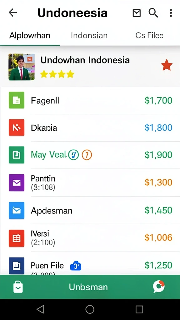 fatcai99 - Tampilan antarmuka FATCAI99 yang intuitif dan menarik.