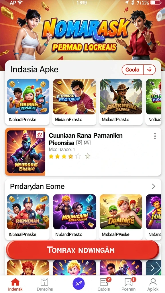hokitime - Tampilan antarmuka yang menarik dan mudah digunakan.