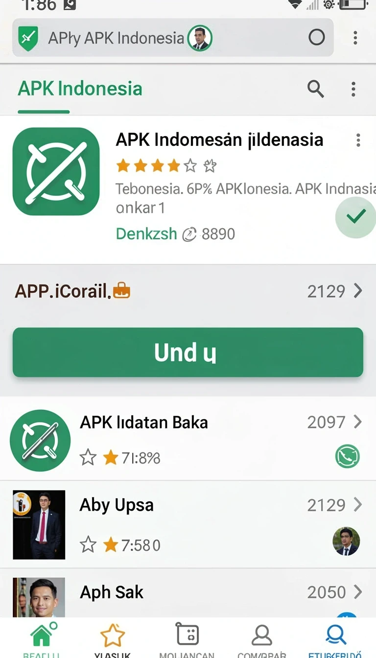 jktok - Antarmuka pengguna yang intuitif dan menarik.