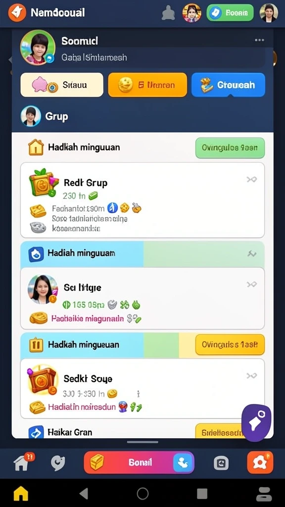 rajacorc - Tangkapan layar menggambarkan level menawan dengan grafik yang memukau.