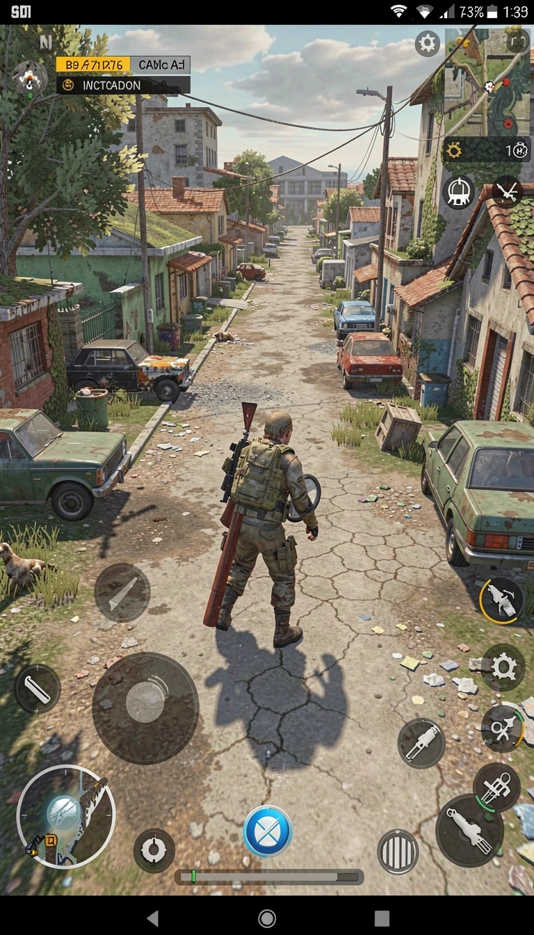 rp6677 - Screenshot pemandangan indah dunia fantasi RP6677.