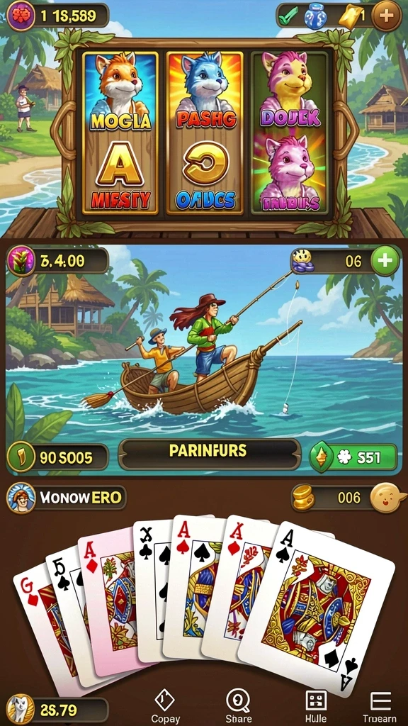 sm605 - Screenshot menampilkan karakter utama dalam aksi menyerang musuh.