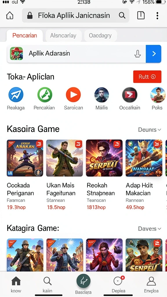sm605 - Screenshot menggambarkan pengguna berinteraksi dengan karakter non-pemain.