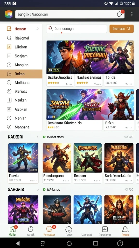 spin88 - Tampilan permainan slot yang menarik dan penuh warna.